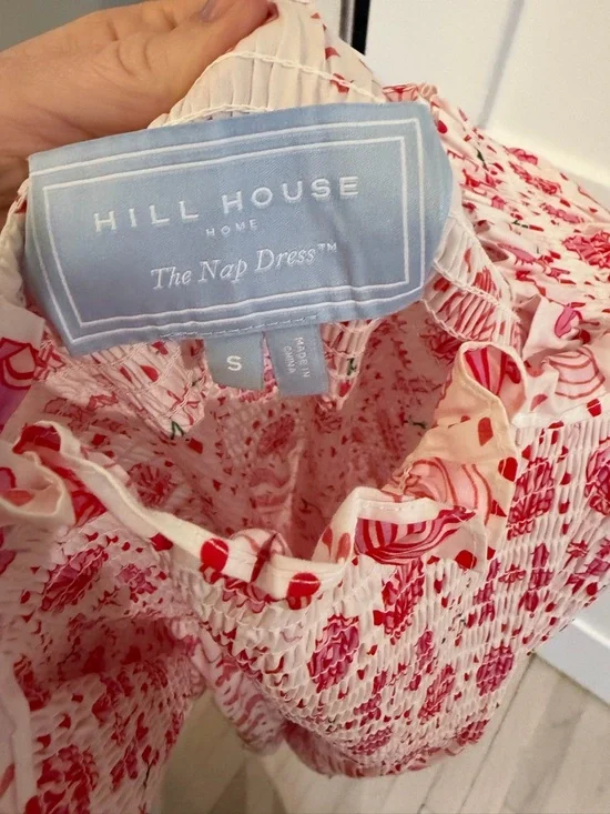 Smocked Pink & Cream Shell-Print Maxi Dress - Picture 2 of 2